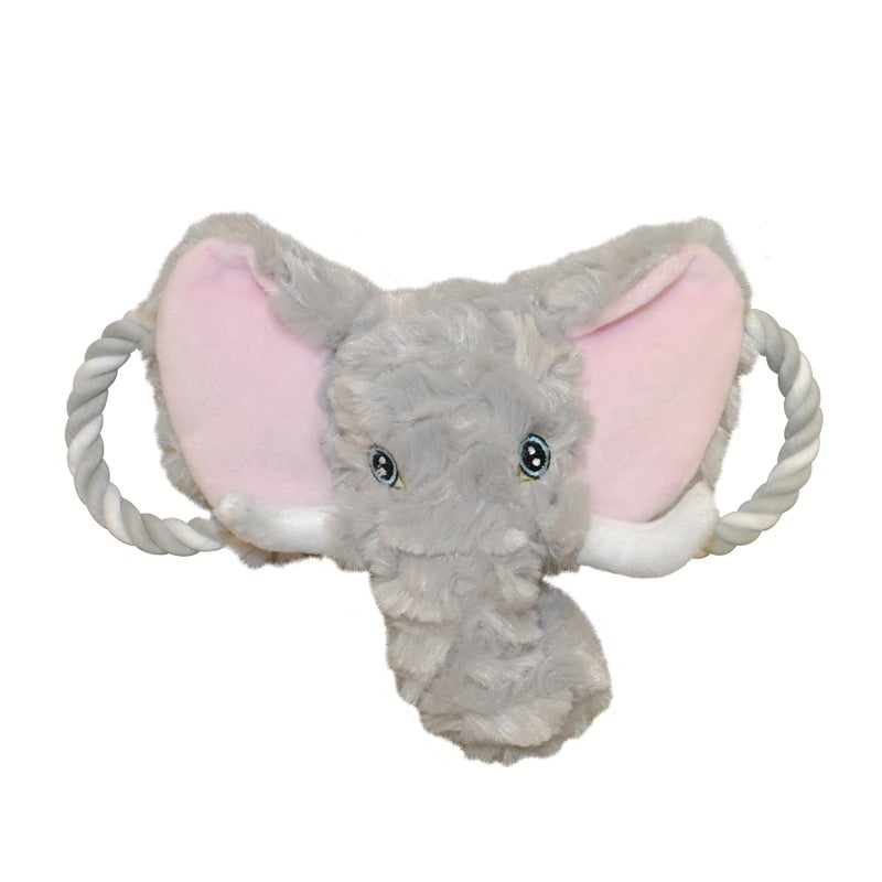 Jolly Pets Jolly Tug-a-Mal Elephant Tug/Squeak Toy, Extra Large - Image 1